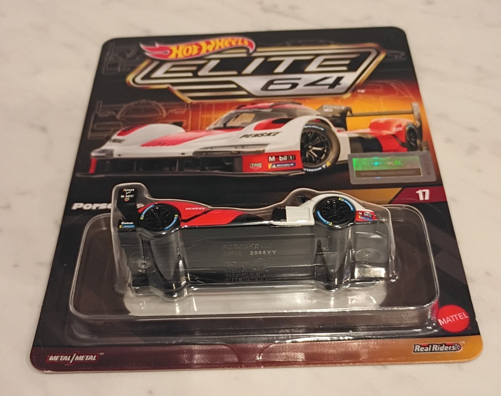 2025 Hot Wheels Elite 64 # 17 Penske Porsche 963 New Sealed