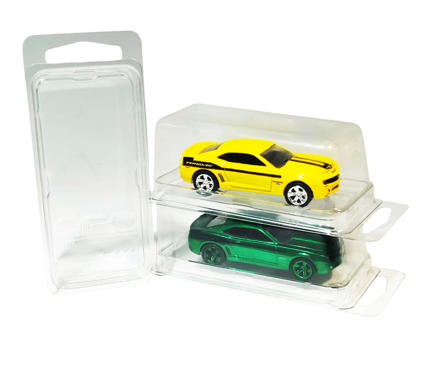 HPD PROTECTOR CLAMSHELL CASE COVER FOR LOOSE SMALL CARS MATCHBOX HOT WHEELS .6MM