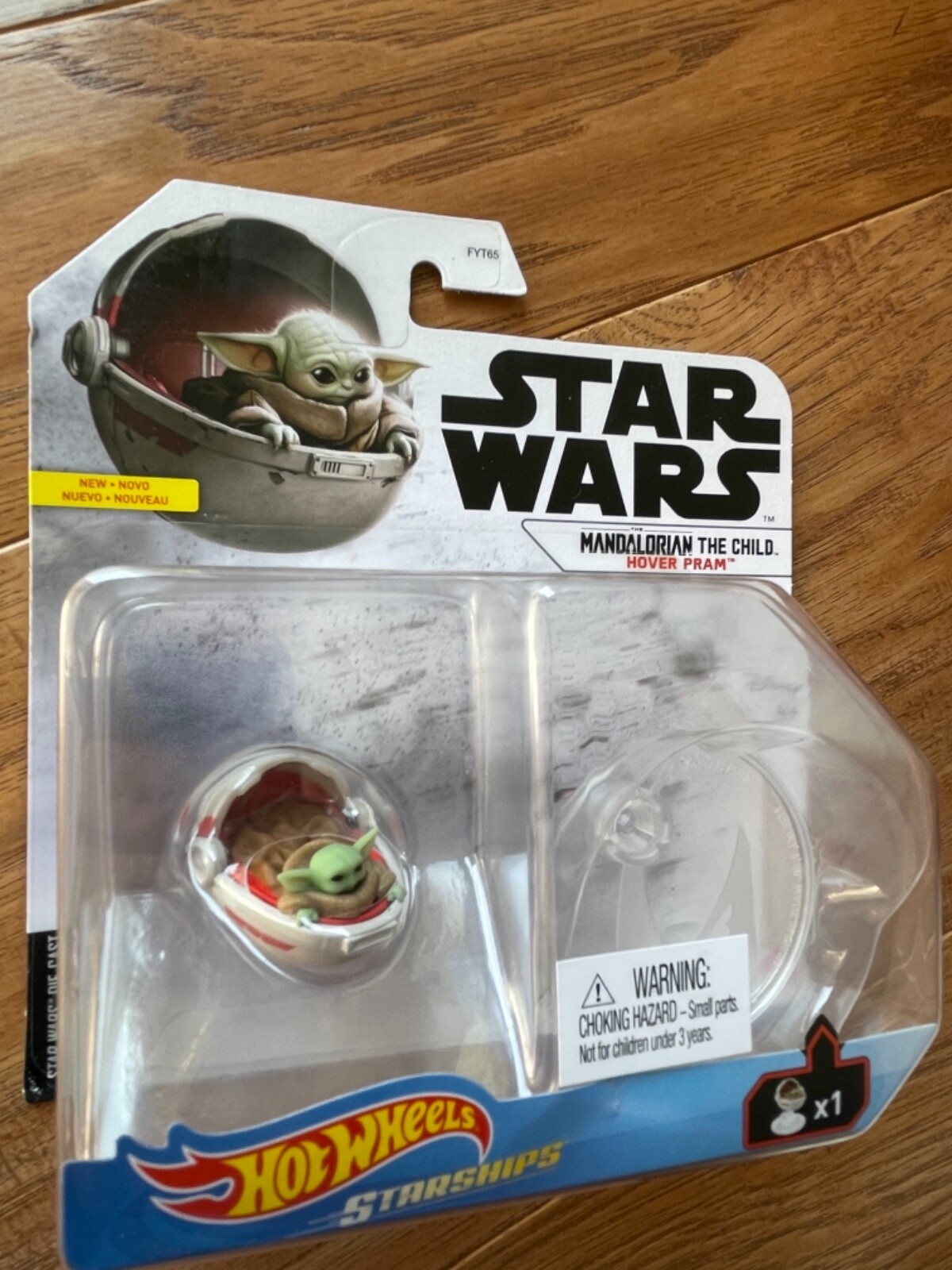 HOT WHEELS STAR WARS STARSHIPS MANDALORIAN THE CHILD HOVER PRAM