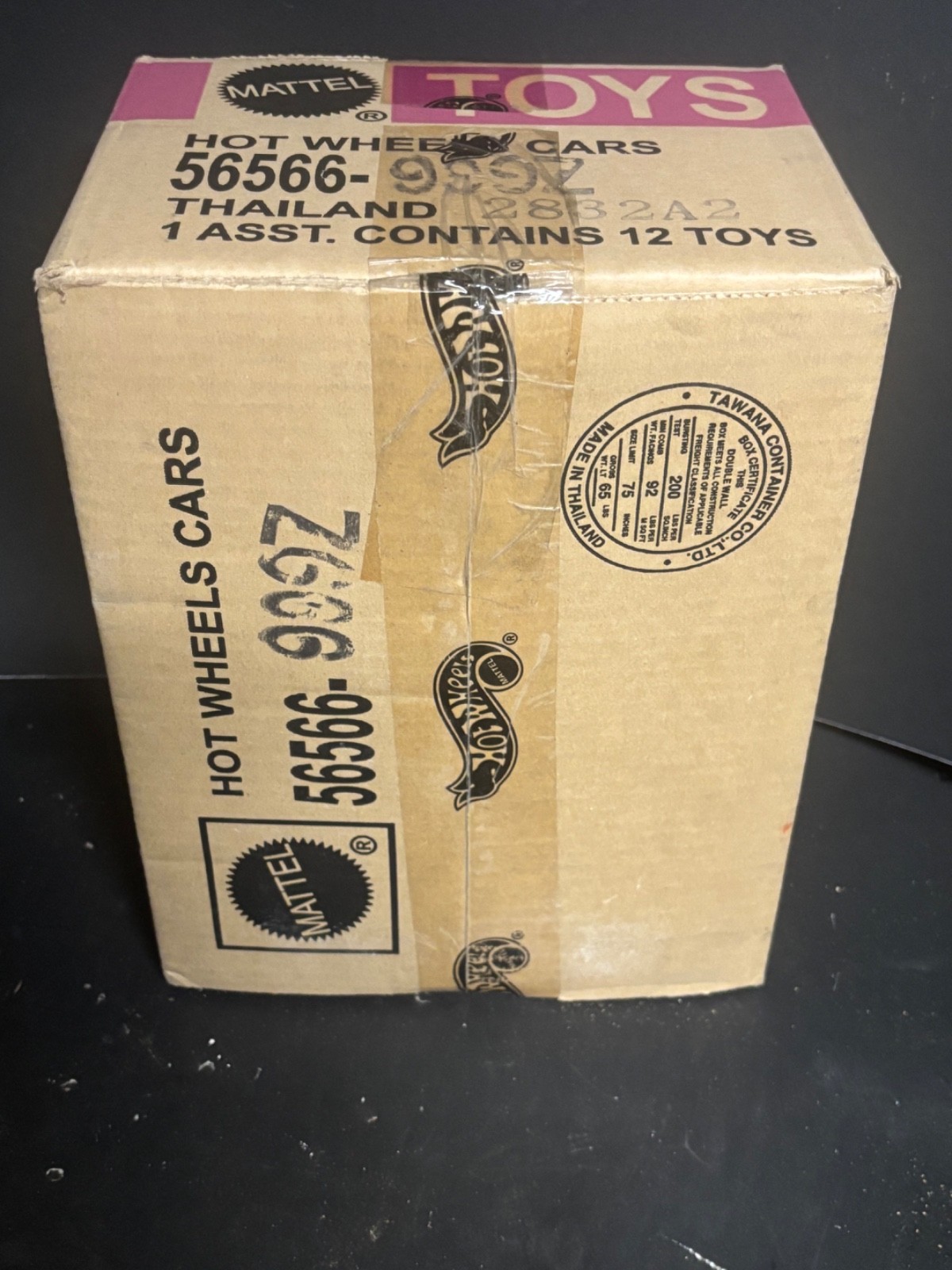 Hot Wheels Case 56556-999Z Sealed Box of 12 Hot Rod & Rod Custom Unopened Box