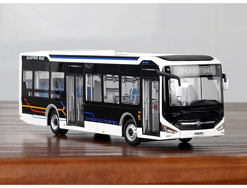 1:42 Original Model,Zhongtong City Bus LCK6126EVGRA1,Diecast Model for Display