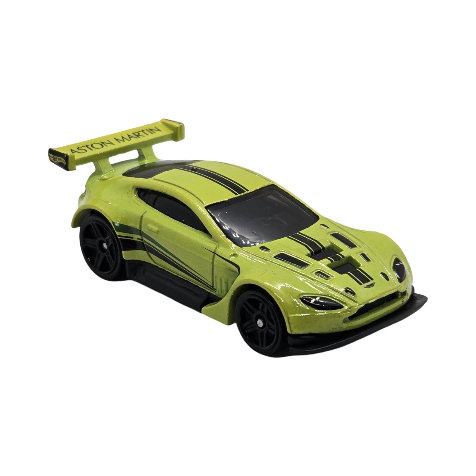 2026 Hot Wheels Aston Martin Vantage GT3 – Lime Green – HW Motor Show – Loose