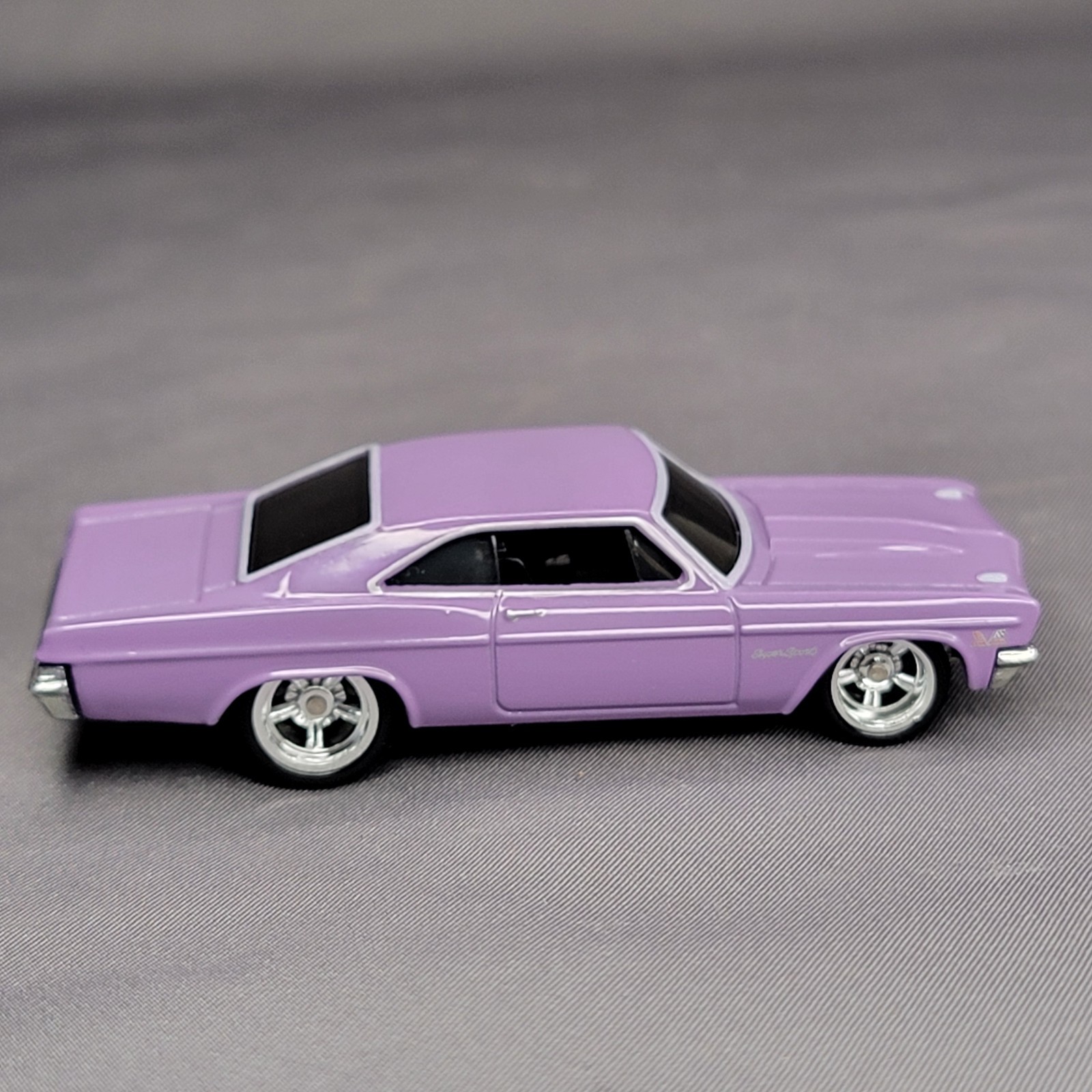 HOT WHEELS PREMIUM FAST AND FURIOUS 1966 Chevy Impala Purple Diecast 1:64 Scale