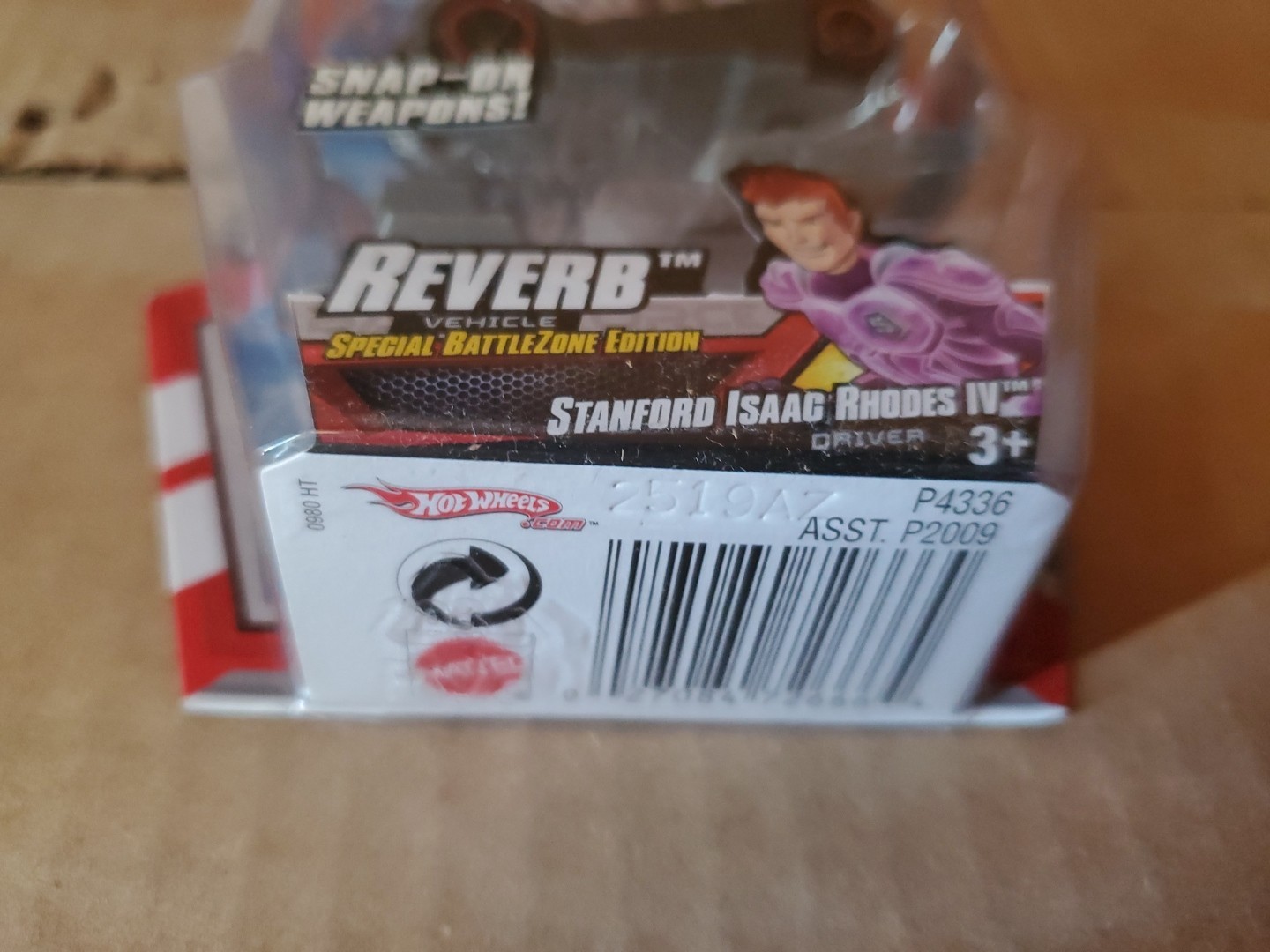 2011 Hot Wheels Battle Force 5 REVERB Special Battle Zone Snap On Weapons