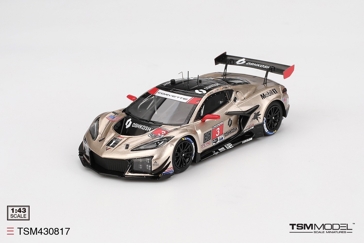TSM-Model 1:43 Chevrolet Corvette Z06 GT3.R #3 Pratt Miller Motorsports 2024IMSA