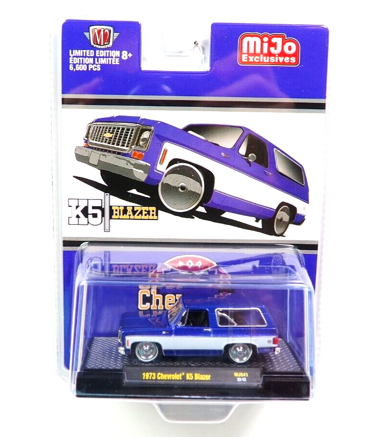M2 Machines 1:64 Mijo Exclusive 1973 Chevrolet K5 Blazer w/ Removable Top MJS41