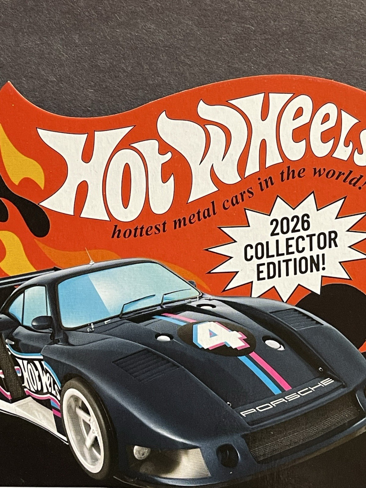 Hot Wheels 2026 Mail In Collector Edition ’78 Porsche 935 Card W/protector