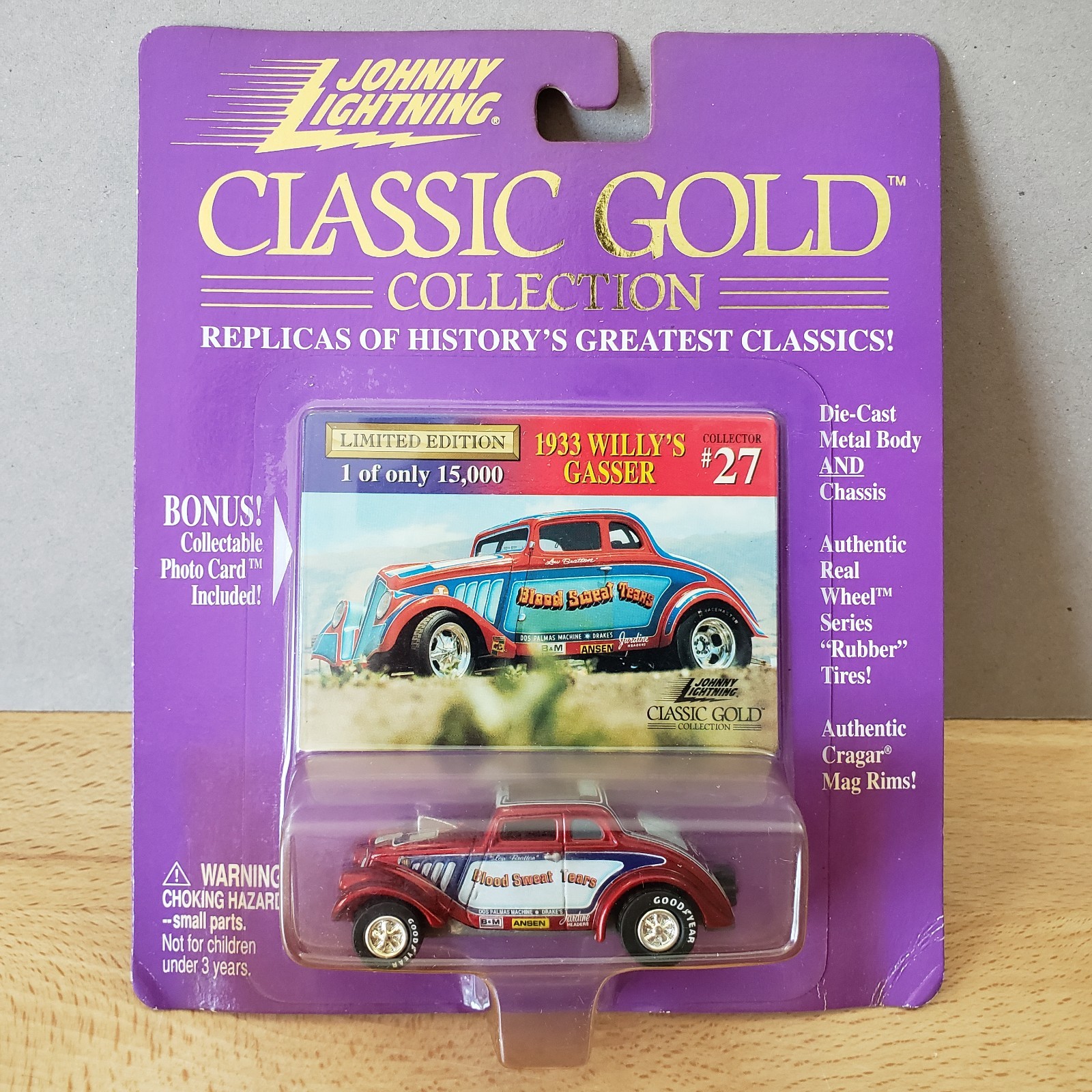 Johnny Lightning Mixed Lot of 7 Willys Gassers Ford Hot Rods Sema Roadster 1:64