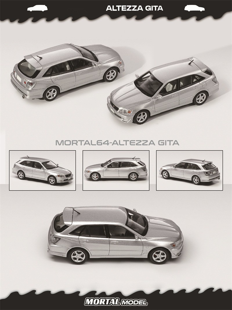 Mortal 1:64 ALTEZZA GITA ELIXIR Diecast Model Car