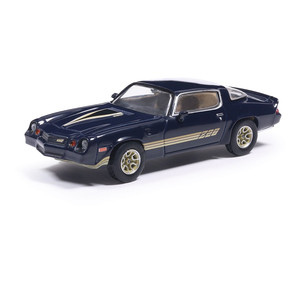 1981 Chevrolet Camaro Z28 – Dark Blue Metallic With Gold Stripes