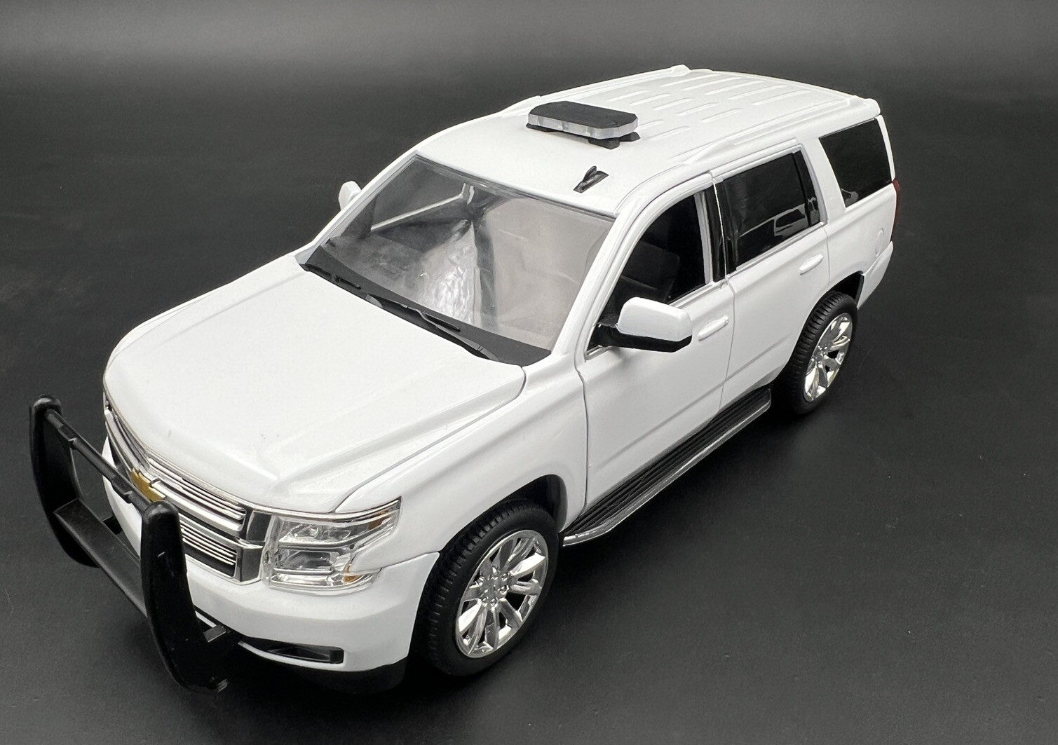 2 Pack 1/24 25 Mini Code 3 Lightbar Black Top Cover Police Sheriff Fire