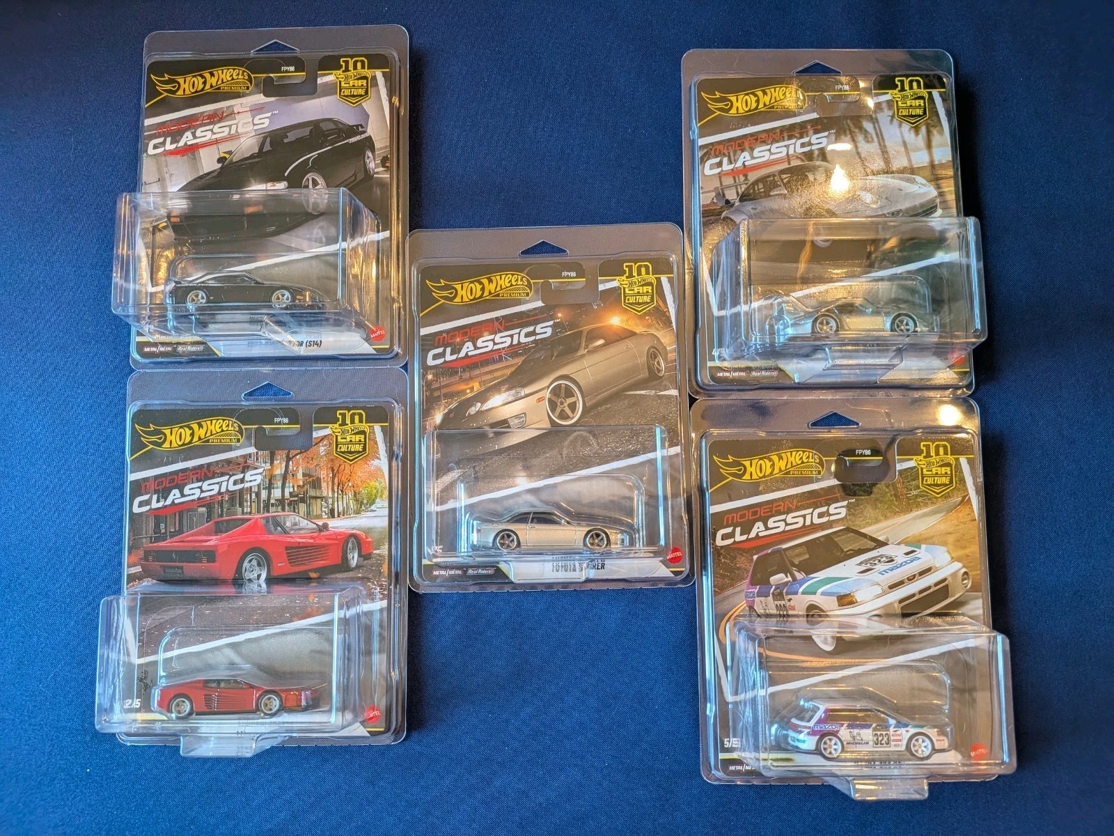 2026 Modern Classics W/ PREMIUM CASES – Set Of 5 FPY86-961S