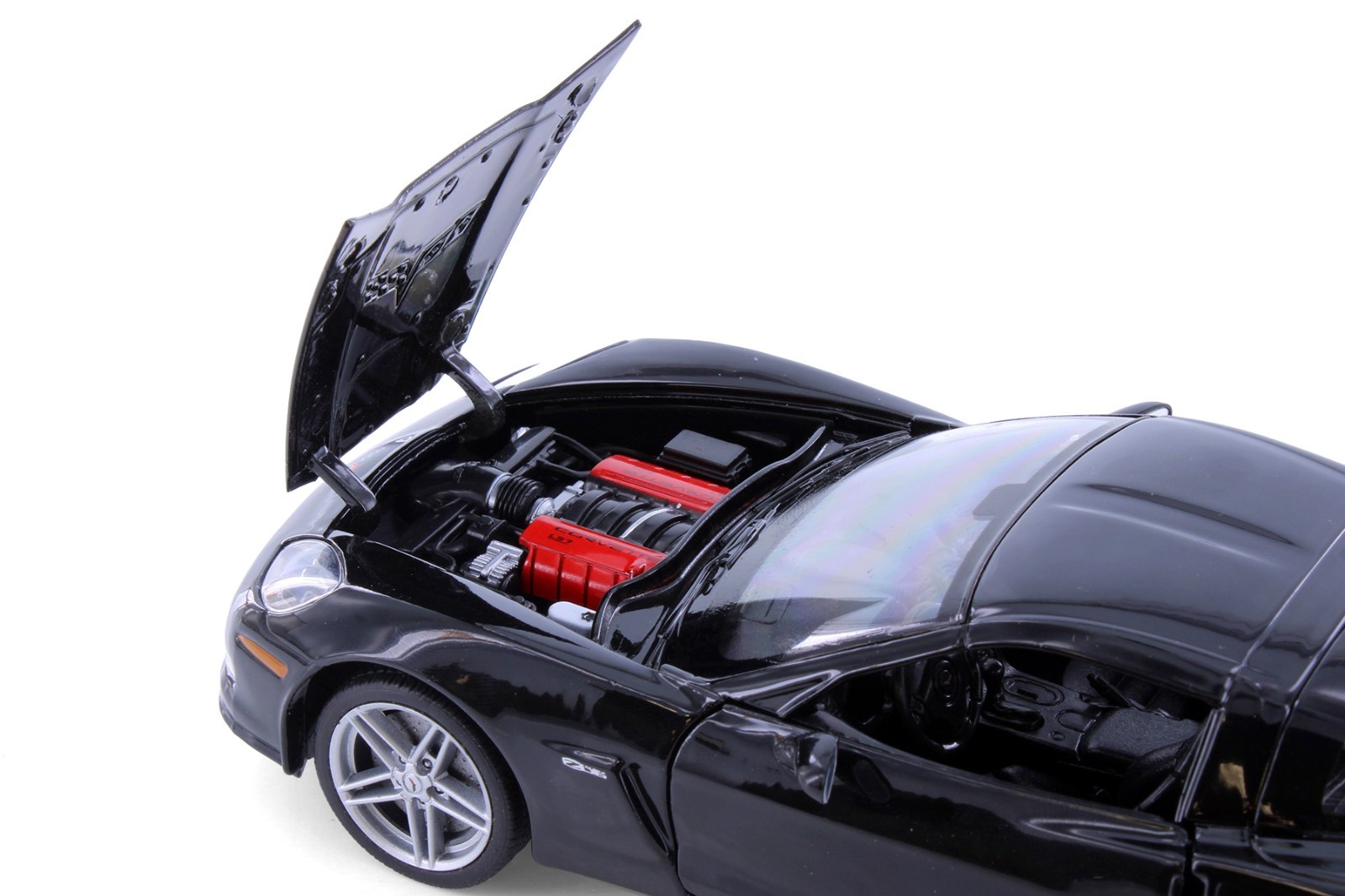 2007 CHEVY CORVETTE HARD TOP WELLY 22504/4D 1/24 DIECAST CAR