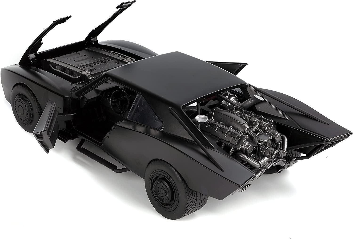 Jada Toys DC Comics The Batman 1:18 Batmobile with Lights Die-cast Car &…