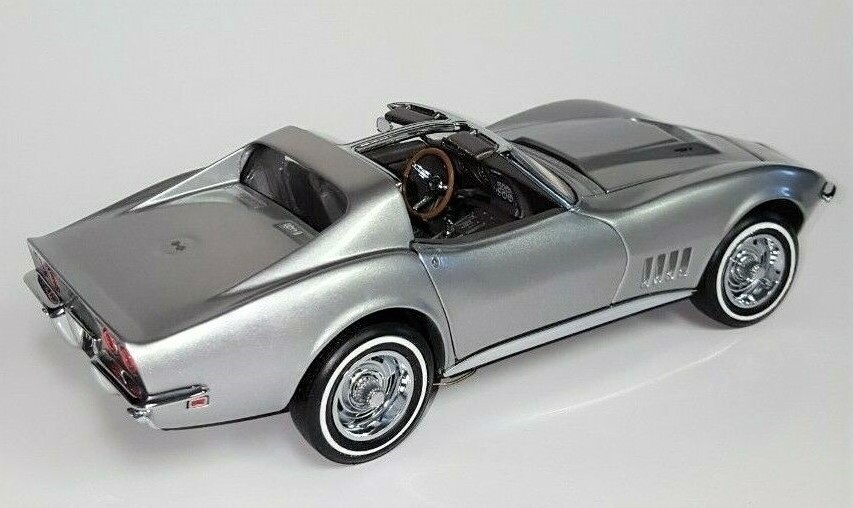 Corvette Chevrolet55Chevy57Stingray18Race12Car1 24Built Metal Body1969Model1963
