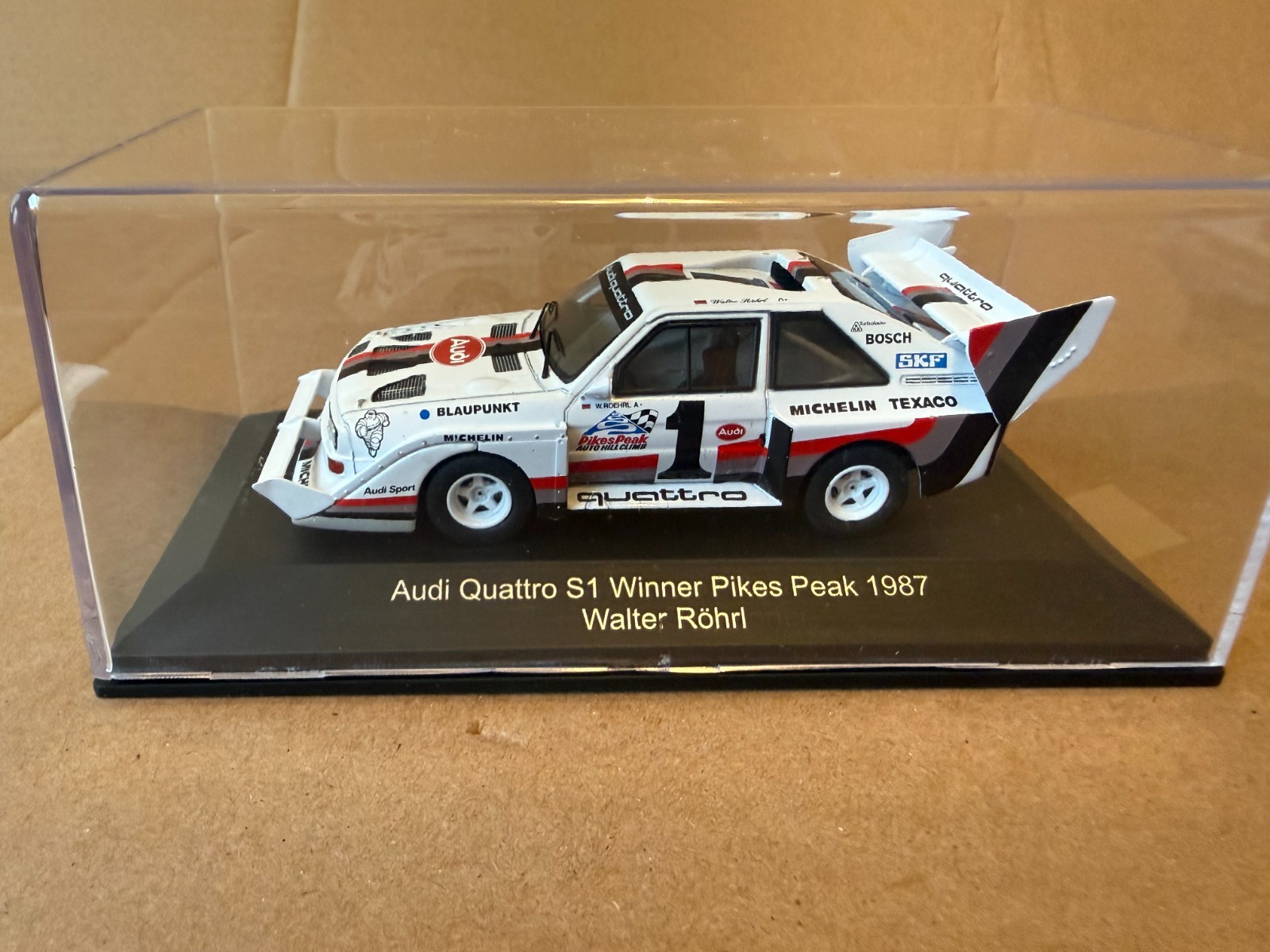 Audi Sport quattro S1 E2 #1 Winner Pikes Peak 1987 Walter Röhrl 1:43 CMR