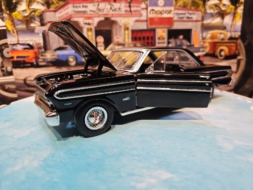 ROAD SIGNATURE CUSTOM BUILT BLACK 1964 Ford Falcon RARE VERY NICE CAR 🚗
