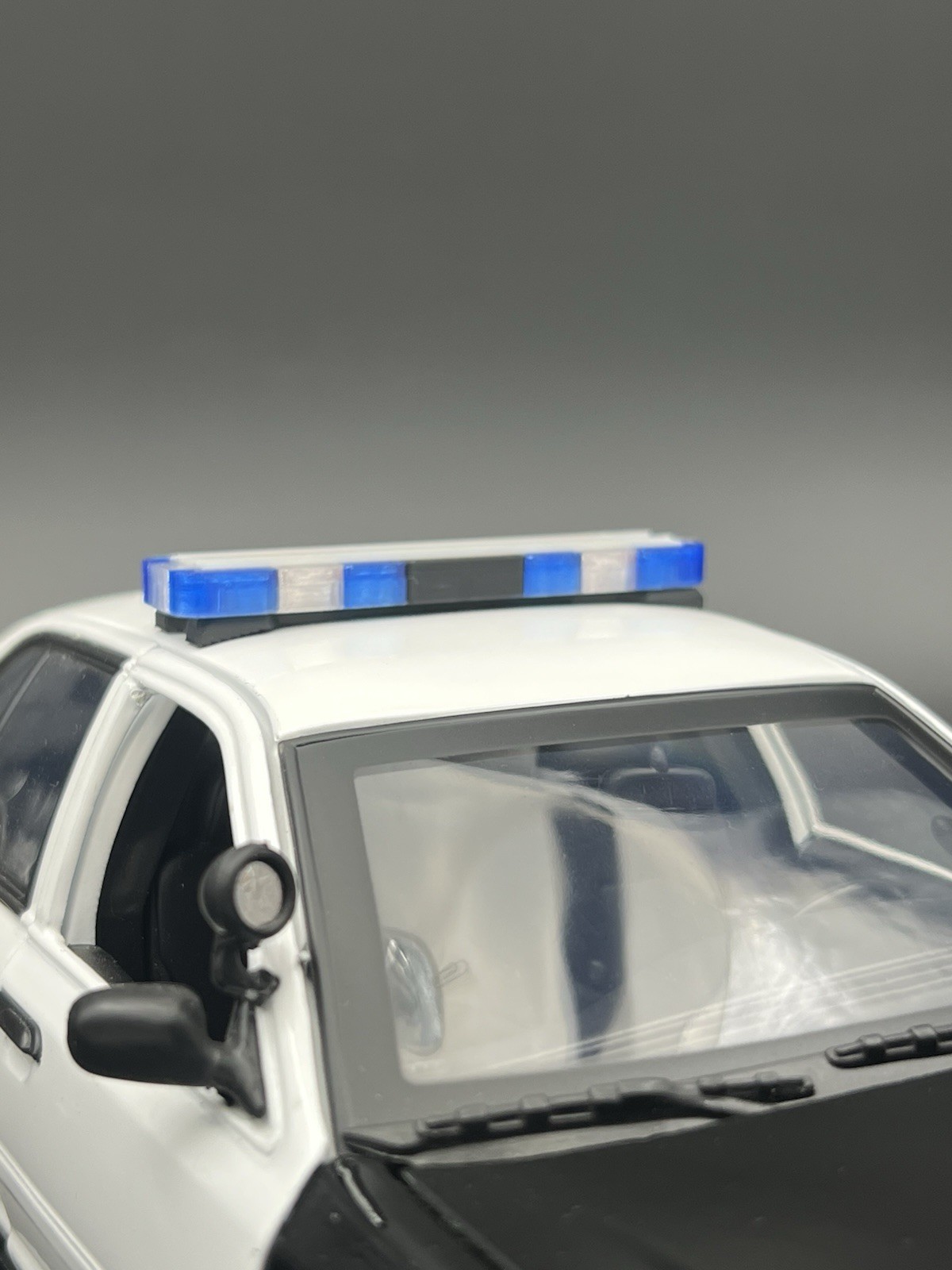 1/18 Scale LED Ready Whelen Edge United Kingdom Police Lightbar Blue Red 1812 UK