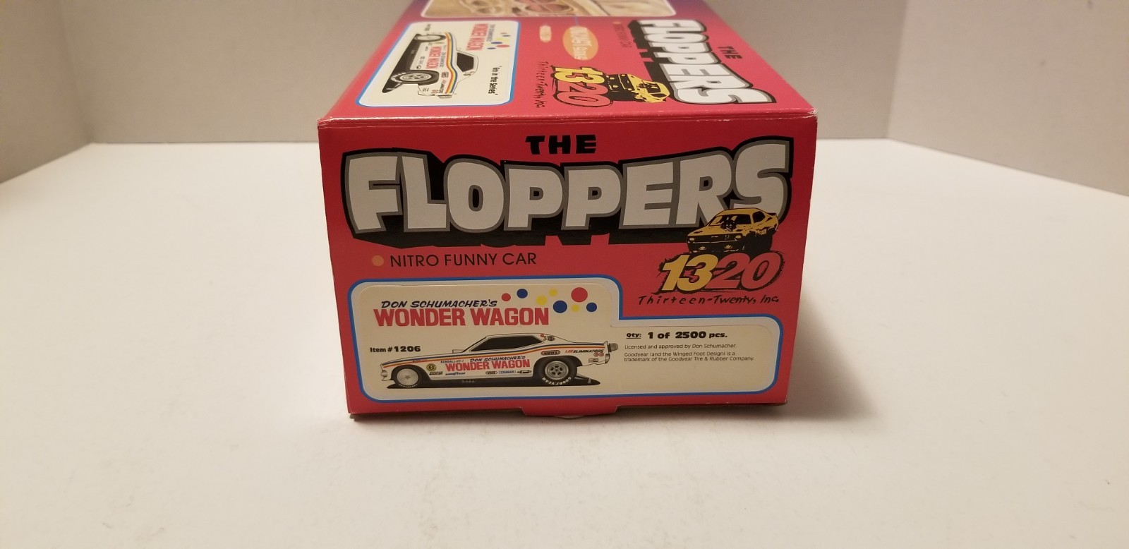 Don Schumacher “WONDER WAGON” Barracuda Funny Car 1/24 1320 FLOPPERS “RARE”