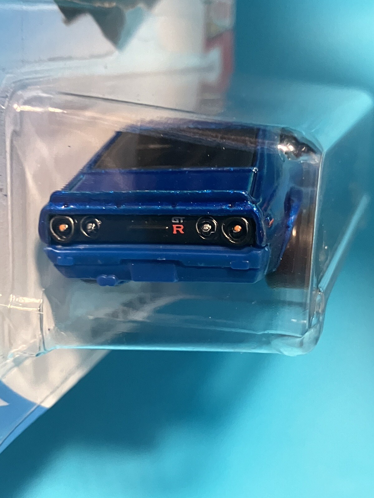 Hot Wheels Nissan Skyline 2000 GT-R Blue Then and Now Carded