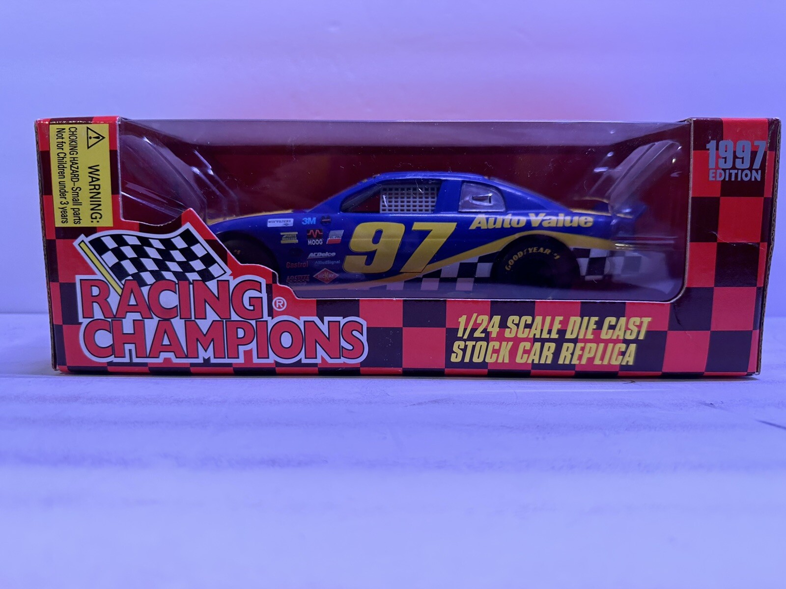 1997 Racing Champions Auto Value #97 Darryl Waltrip 1:24th race car