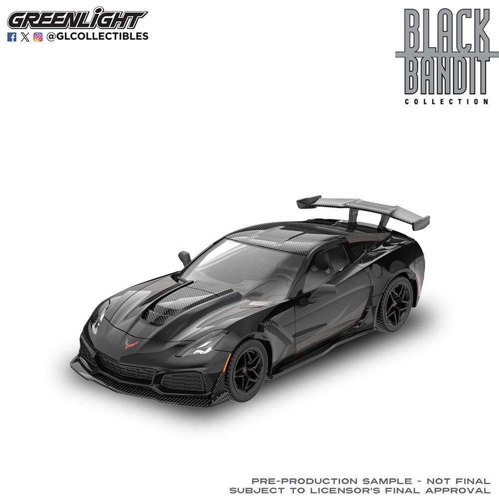 Greenlight Black Bandit 31 – 2019 Chevrolet Corvette ZR1 – 28190-E
