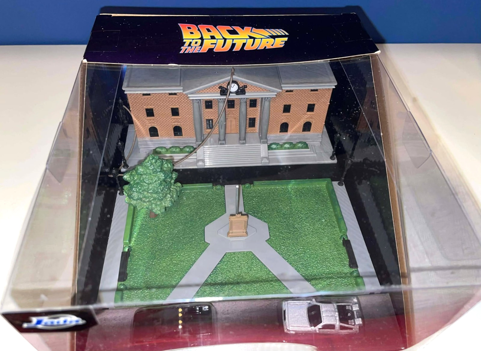 Jada Hollywood Rides Nano Scene BACK TO THE FUTURE Hill Valley Courthouse MIB