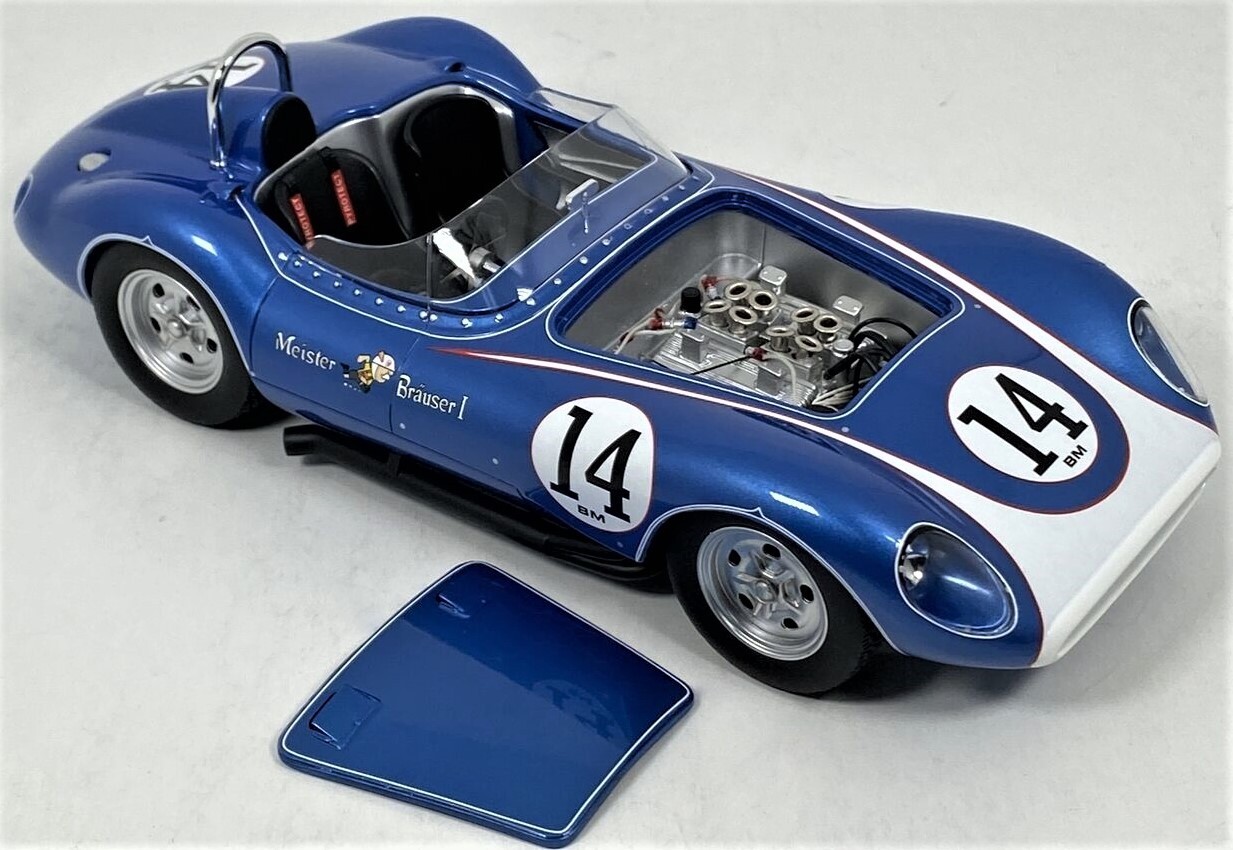 1 18 Race Car with Corvette Engine Classic Custom Concept 24 Built Model 12