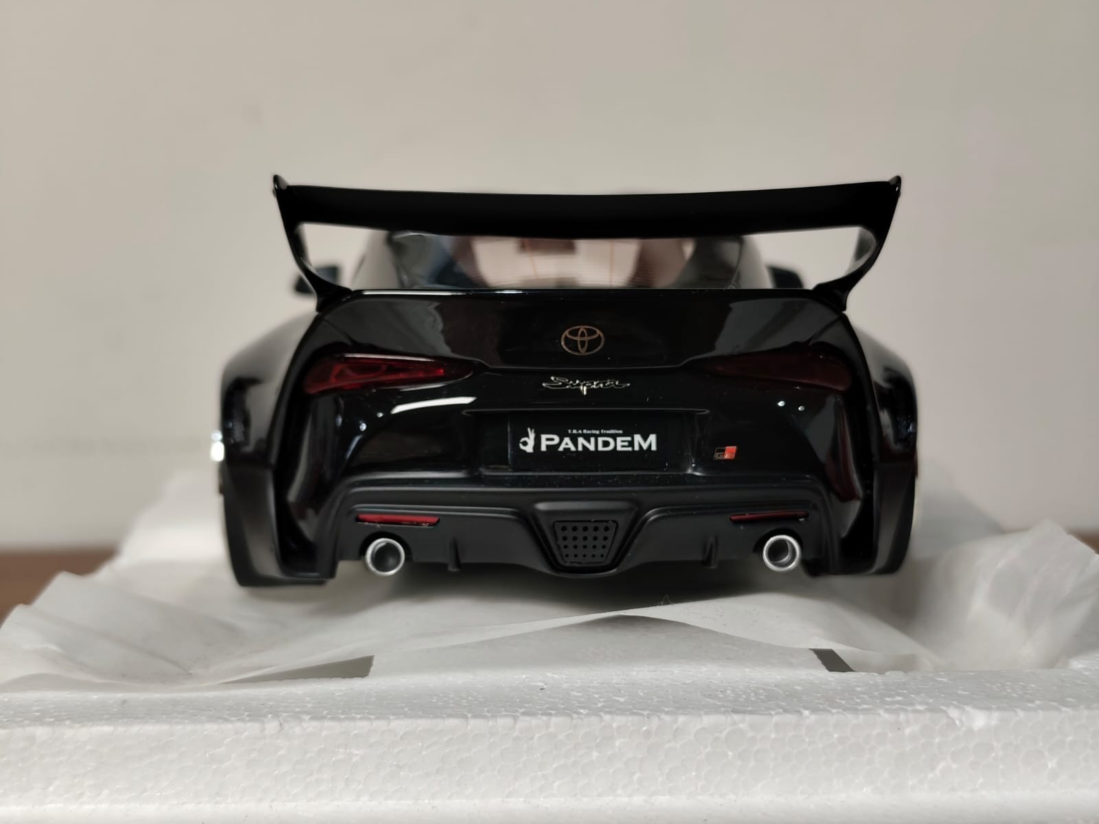 Top Speed Toyota Supra GR Pandem V1.0 1:18 Black Edition