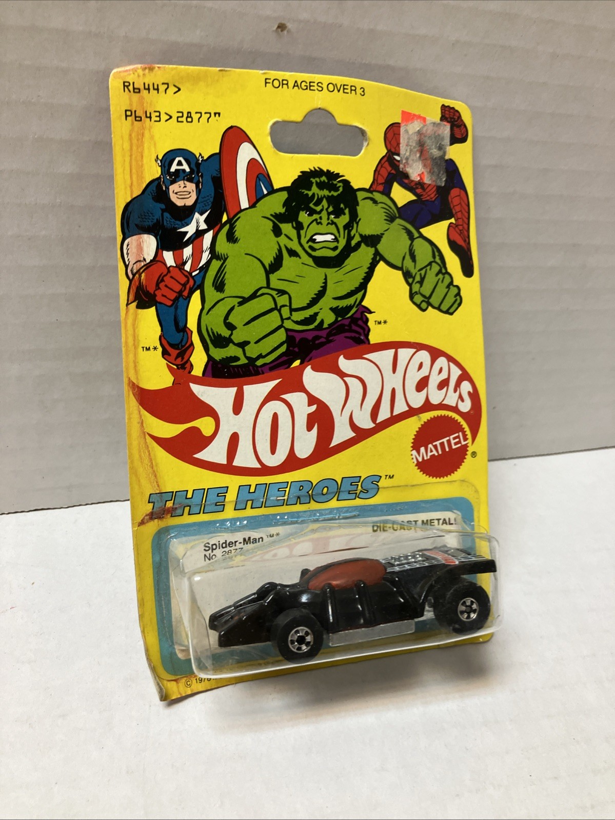 1978 Hot Wheels Marvel THE HEROES Spider-Man no. 2877