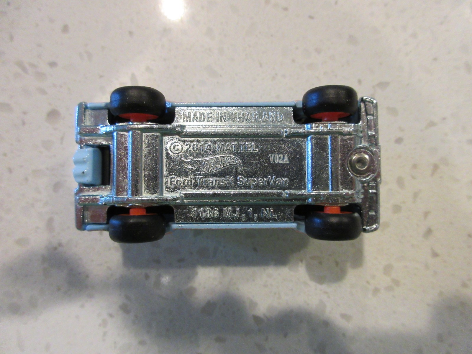 2026 Hot Wheels Ford Transit Supervan GULF BLUE Premium Diecast Van Car Culture