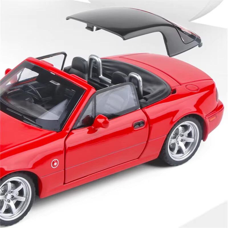 1:32 Scale Mazda Miata MX-5 Alloy Sports Model Diecast Car With Sound And Light