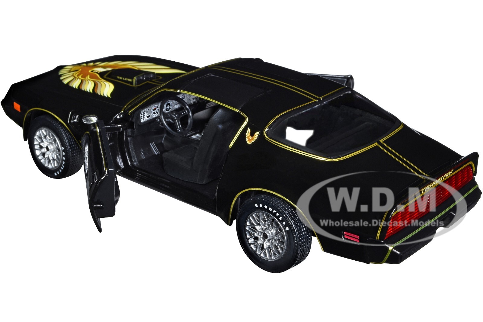 1979 PONTIAC FIREBIRD T/A BLACK “ROCKY II” MOVIE 1/24 DIECAST GREENLIGHT 84171