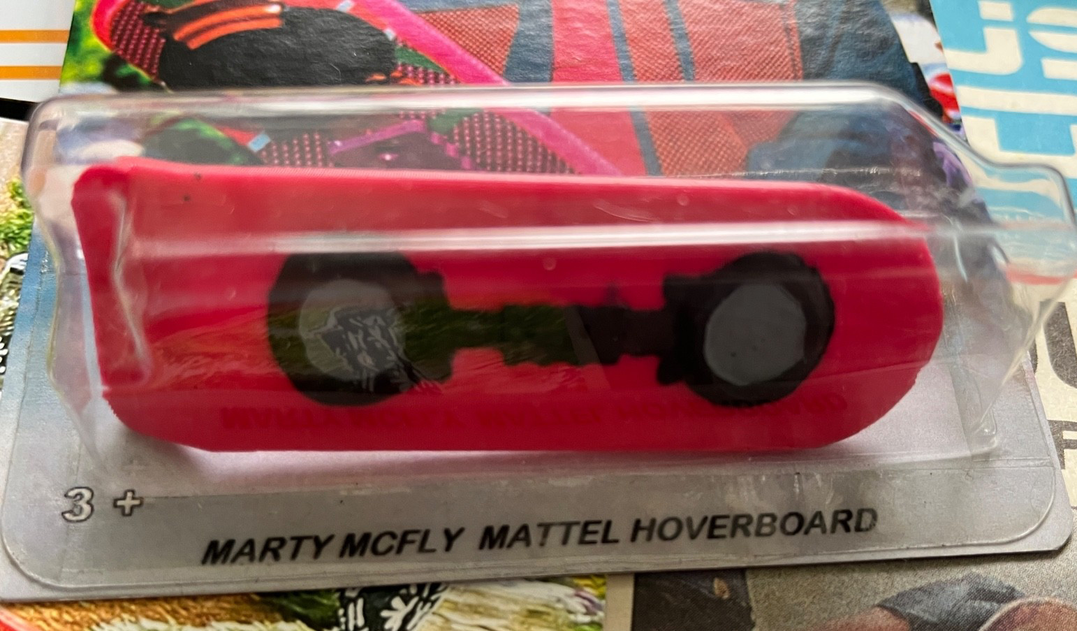 BACK TO THE FUTURE MARTY MC FLY HOVERBOARD package deal doc transmitter miniatur