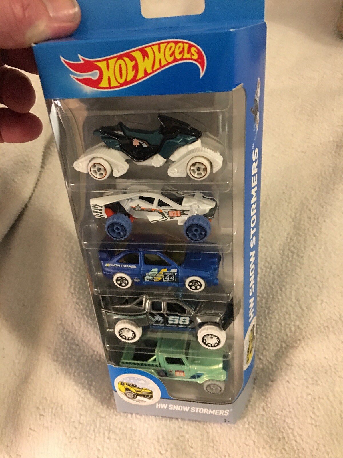 Hot Wheels Five Pack Snowstormers 2017 NEW UNOPENED PACKAGE B207
