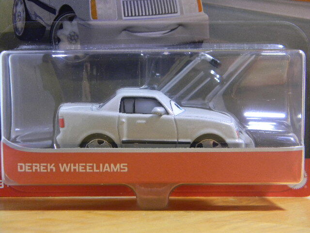 DISNEY PIXAR ‘CARS’, New for 2021 “DEREK WHEELIAMS” Unopened Blister Package