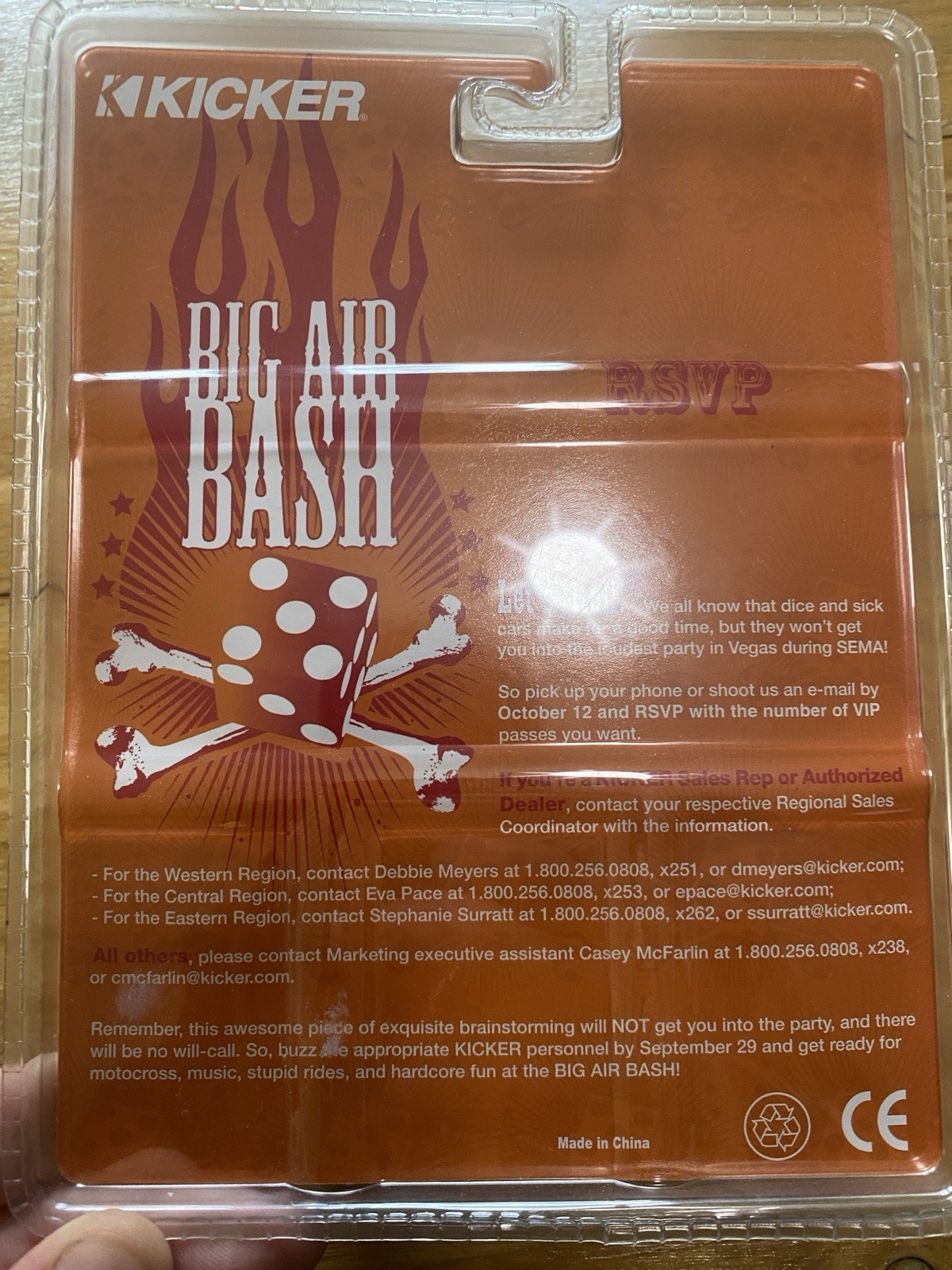 Super Rare 2006 SEMA Kicker Big Air Bash 1949 Mercury 1:64 Die Cast Sealed!
