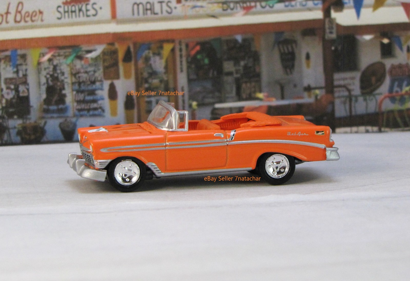 1956 Chevy Bel Air 210 Classic Hot Rod Model Collectible Limited Edition A1
