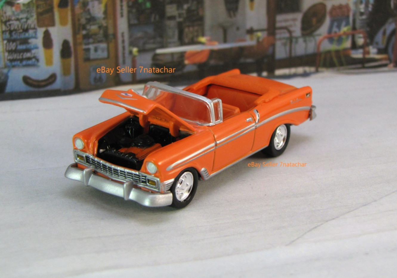 1956 Chevy Bel Air 210 Classic Hot Rod Model Collectible Limited Edition A1