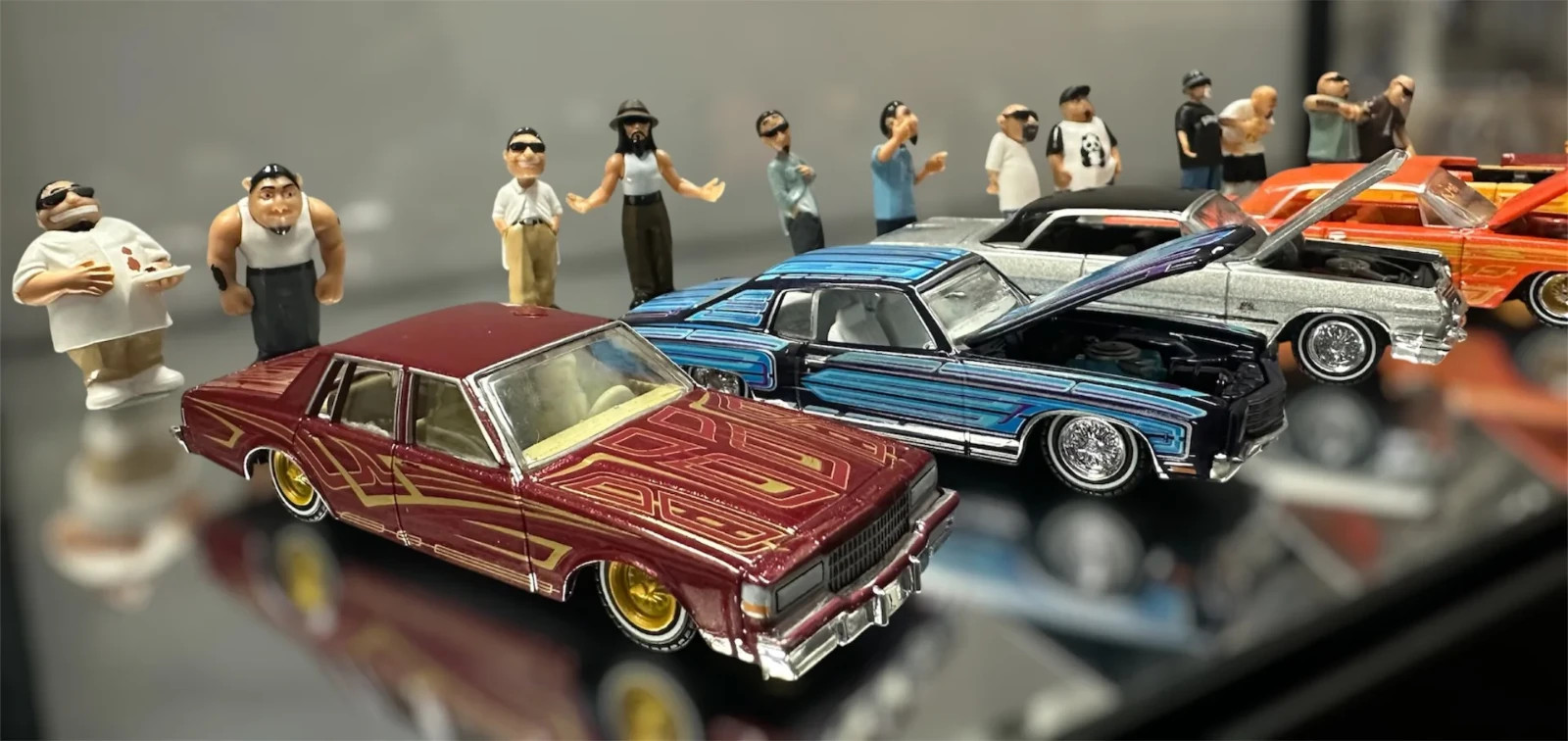 GL 1/64 CHEVY CAPRICE CLASSIC 1990 Low Rider Homie Rollerz Series 1 Die Cast