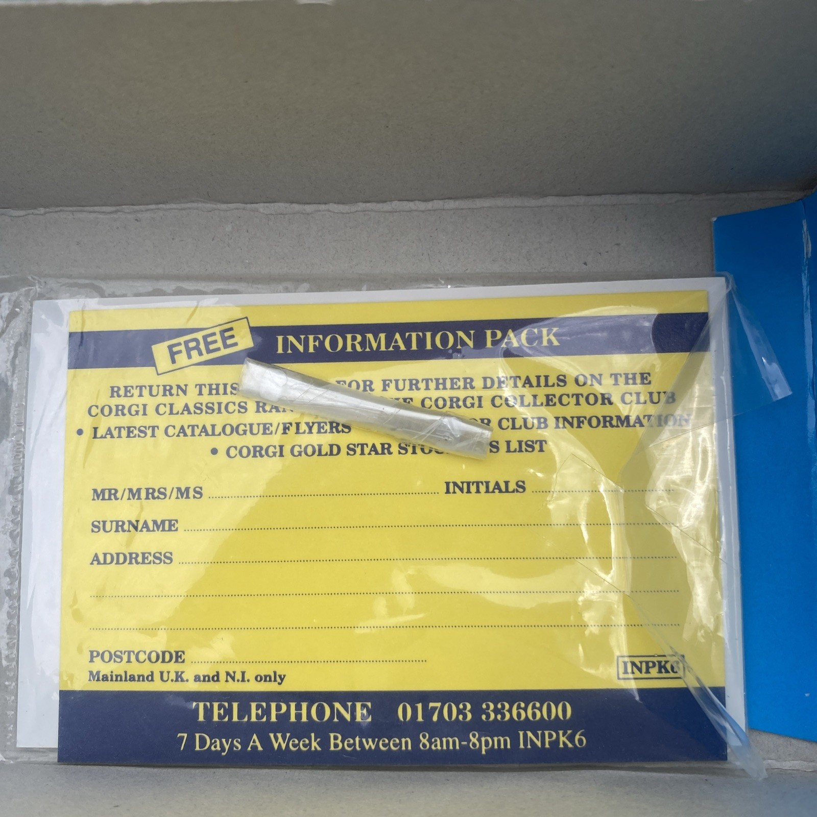 Corgi Classics 30307 Police Mobile Column Thames Trader Control Unit 1:50 Scale