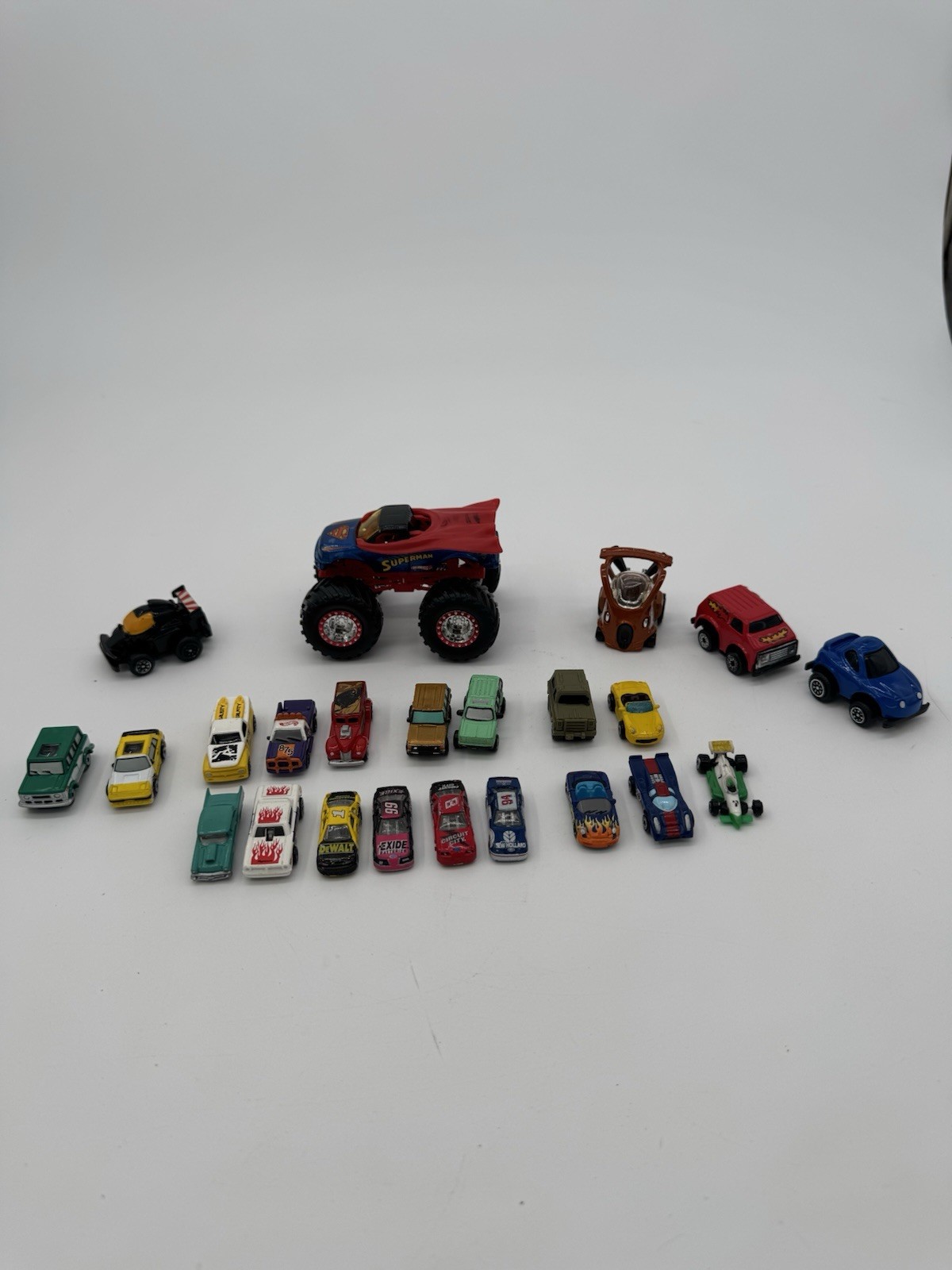 Mixed Lot 23 Diecast Toy Cars Hot Wheels Matchbox Micro Machines Vintage