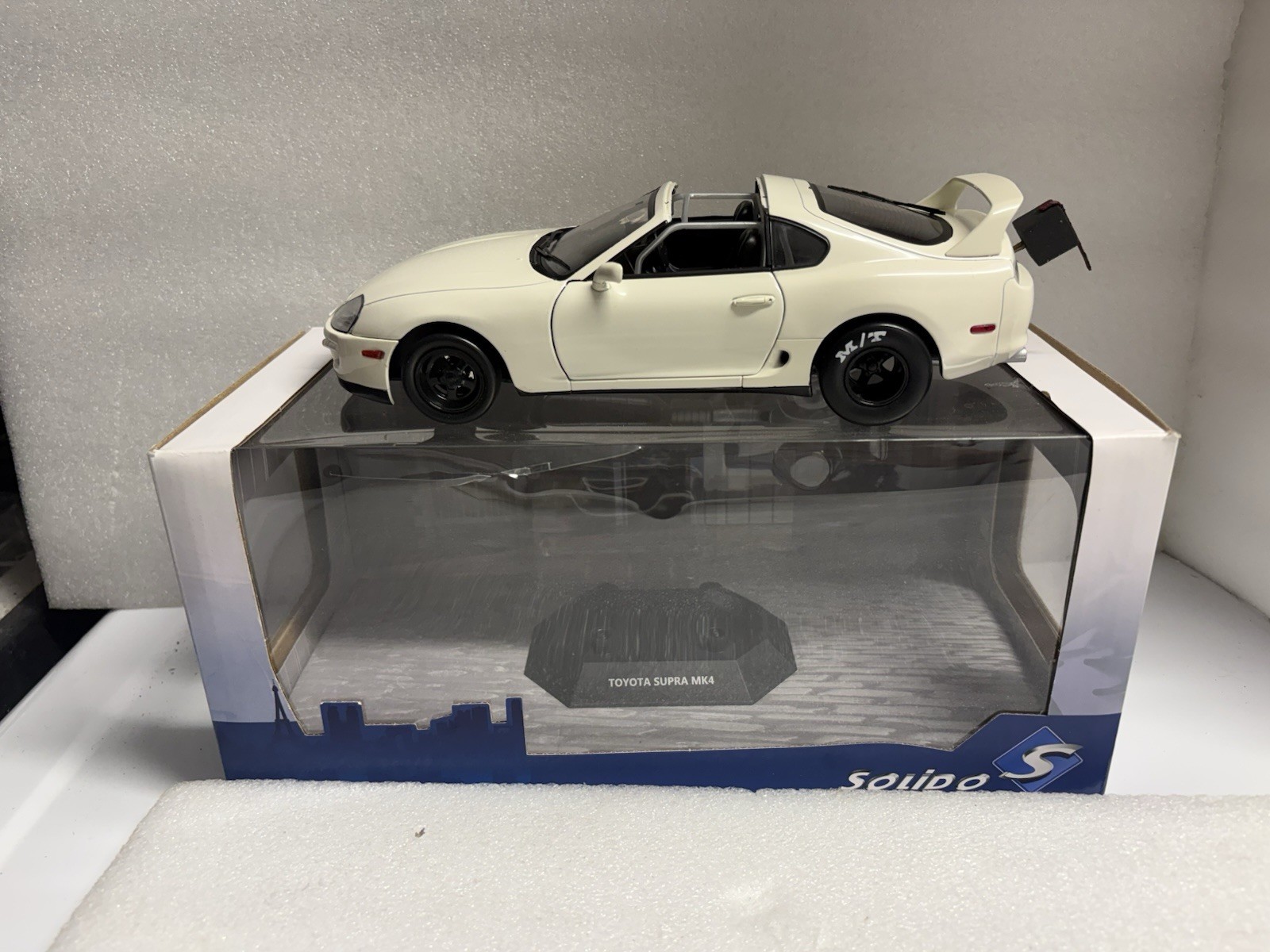 Solido 1/18 TOYOTA SUPRA MK4 JDM Dragster Diecast Drag LED WORKING LIGHTS