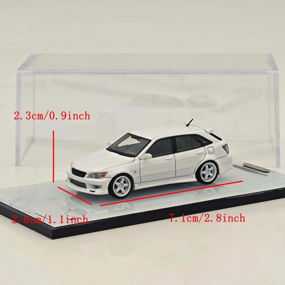 Mortal 1:64 ALTEZZA GITA Elixir Trailer Set JDM Alloy Diecast Car Collectible