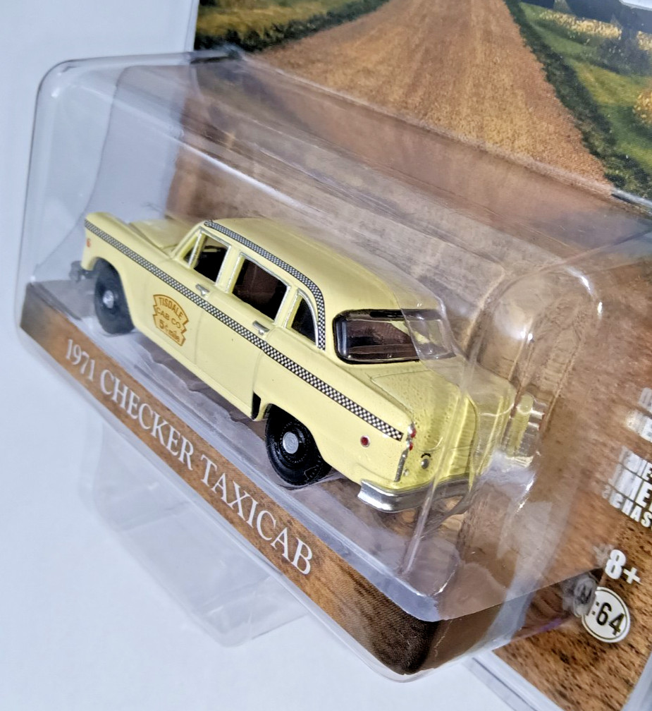 1:64 HOBBY EXCLUSIVE DUKES OF HAZZARD 1971 CHECKER TISDALE TAXICAB NOT PRODUCED!