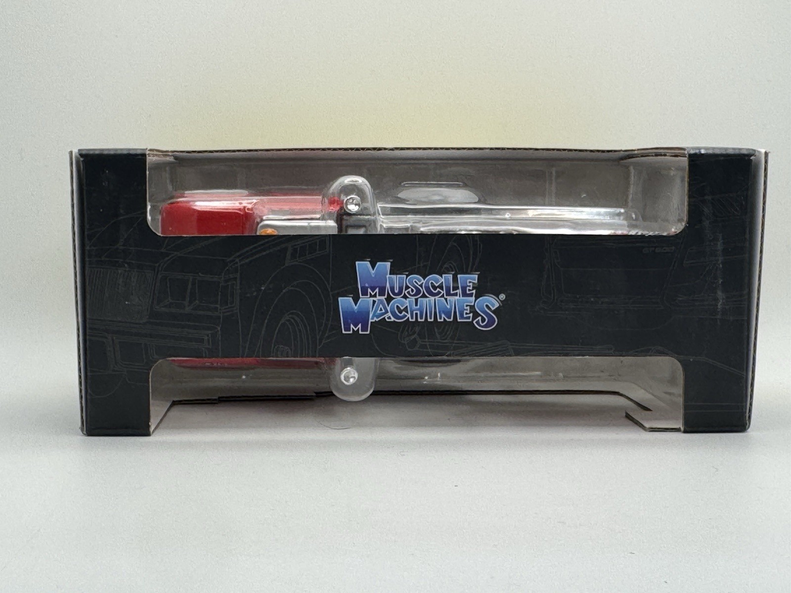 Muscle Machines 1966 Chevrolet C60 Flatbed/1969 Chevrolet Camaro SS 1:64 Diecast