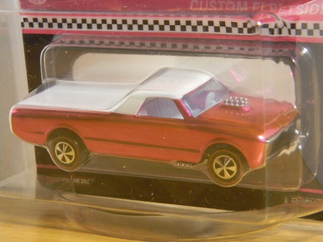 2022 Hot Wheels RLC “CUSTOM FLEETSIDE” Pink, Unopened Blister Package