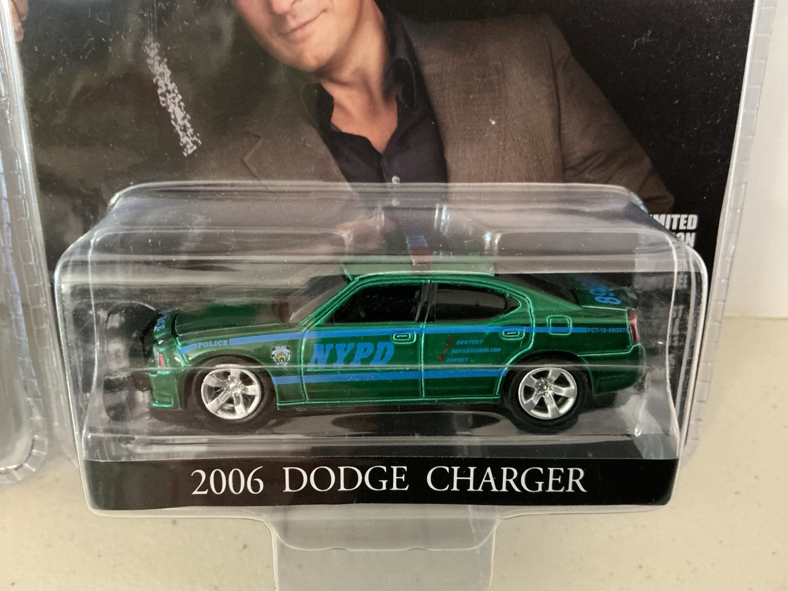 GREENLIGHT (LOT OF 2) Hollywood Series CASTLE 2006 Dodge Charger & GREEN MACHINE