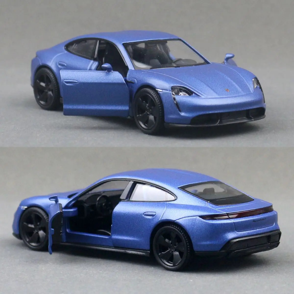 1:36 Porsche Taycan Supercar Diecast Alloy Car Model Miniature Toy Gift For Kids