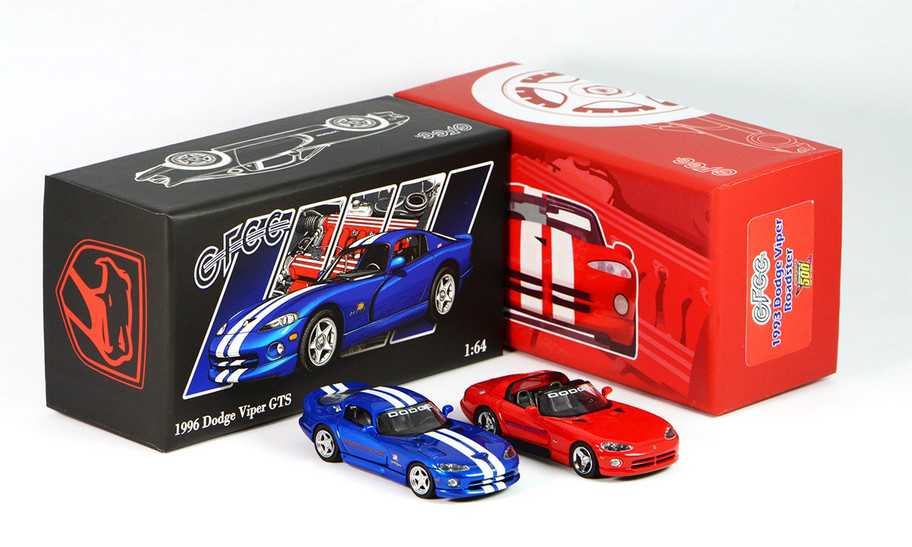 GFCC 1/64 Viper Hard Top Dodge Viper GTS Alloy Automobile Model Ornaments